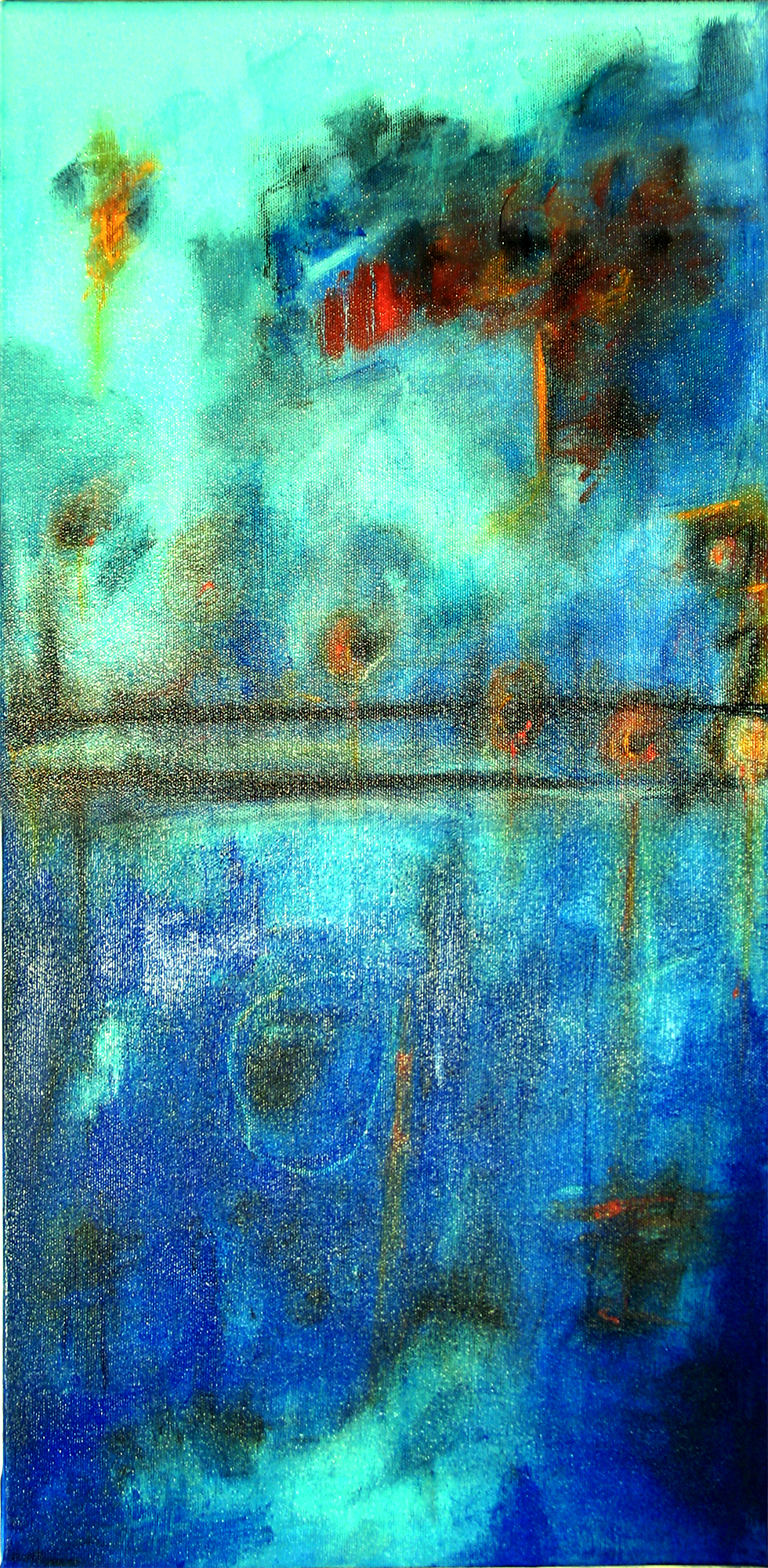 Catherine Baker/ Blue Rust (Cover art -Summer, 2012)